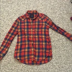 American Eagle plaid flannel